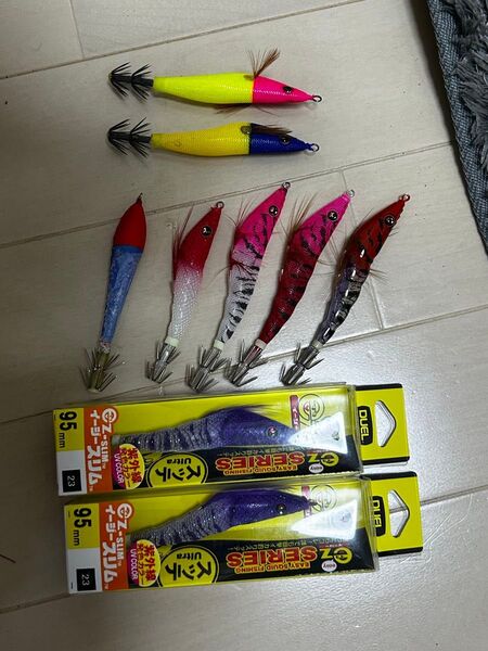 ③ イカメタル エギ スッテ イージースリム 餌木ドロッパー ヤマシタ ヨーヅリ ヤリイカ シロイカ DUEL