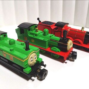 きかんしゃトーマスのなかまたち ジェームス ダック オリバー BANDAI 1992年 平成初期当時物