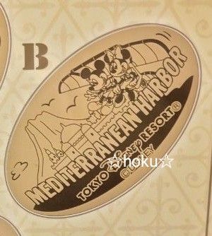 TDSメディテレーニアンハーバー ソアリン ミッキー ミニー スーベニアメダル 東京ディズニーリゾート ディズニーシー
