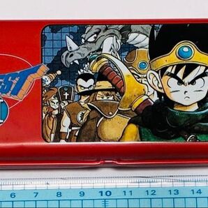 当時物 1988年 エニックス ドラゴンクエストⅢ そして伝説へ ドラクエ ペンケース 缶ペン 鳥山明 昭和レトロ