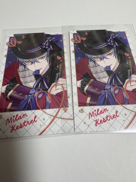 にじさんじ 【Melty Valentine】ランダムチェキ風カード ミランケストレル