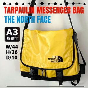 ノースフェイス/THE NORTH FACE★ターポリン/メッセンジャーバッグ★サイズL/A3サイズ収納可/大容量