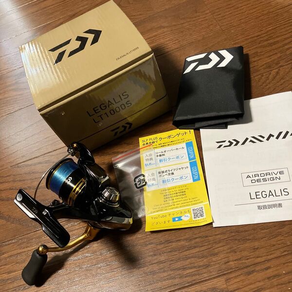 ダイワ 23 レガリス LT1000S改 ラインローラーとハンドルノブにベアリング追加 スピニングリール
