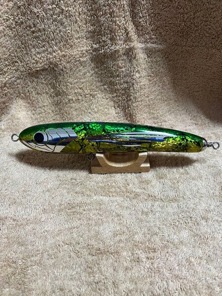 海王ルアー貝貼りペンシル230F エメラルドグリーン