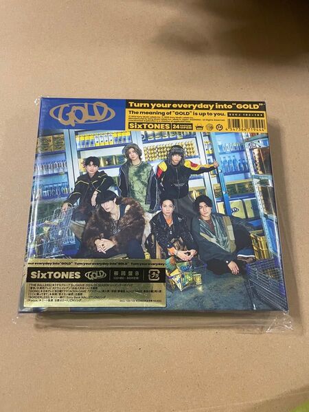 週末セール SixTONES GOLD 初回盤B Blu-ray盤