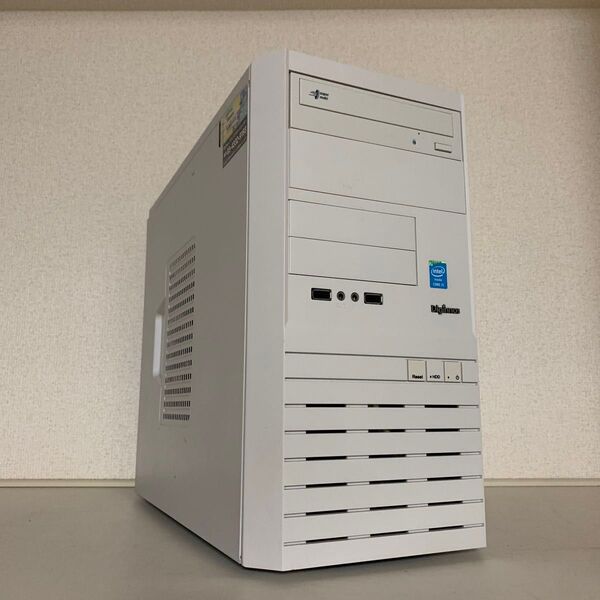 【希少】Diginnos デスクトップパソコン ホワイト PCケース
