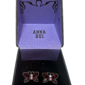 ANNASUI アナスイ ピアス バタフライ 蝶 両耳