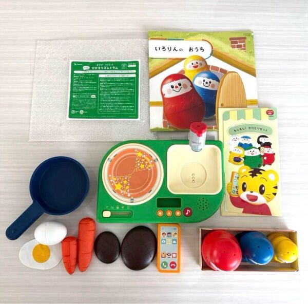 しまじろう エデュトイ ひかるリズムドラムセット こどもちゃれんじぷち 知育玩具 ベネッセ 教材 楽器 子ども