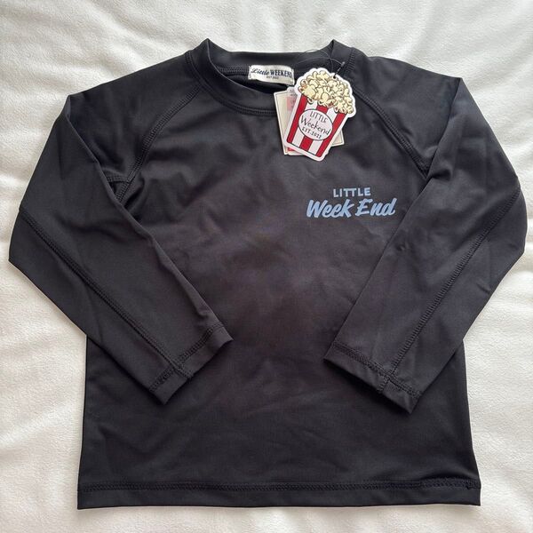 新品★未使用 LITTLEWeekend ラッシュガード 100 黒