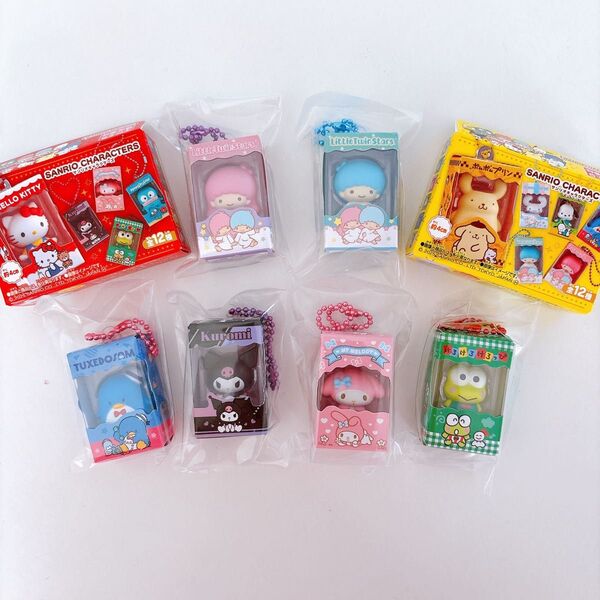 サンリオキャラクターズ サンリオチョコボックス マイメロ クロミ キキ ララ タキシードサム けろけろけろっぴ