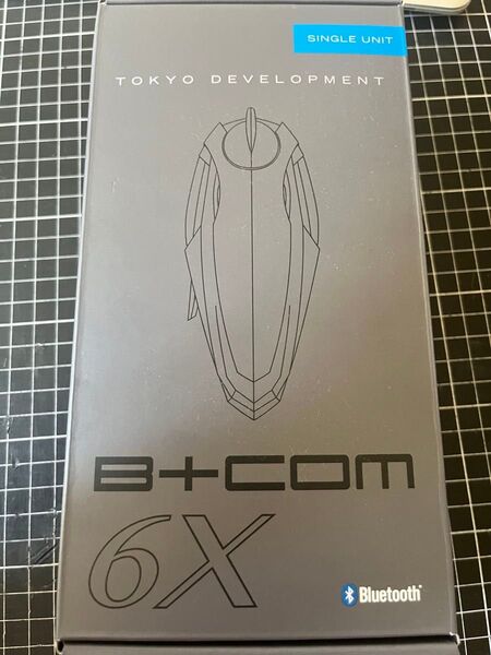 B+COM 6X シングルユニット グレー系 インカム バイク