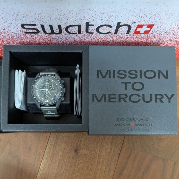 オメガ×スウォッチ マーキュリーOMEGA×SWATCH ×Mercury 2025年7月購入