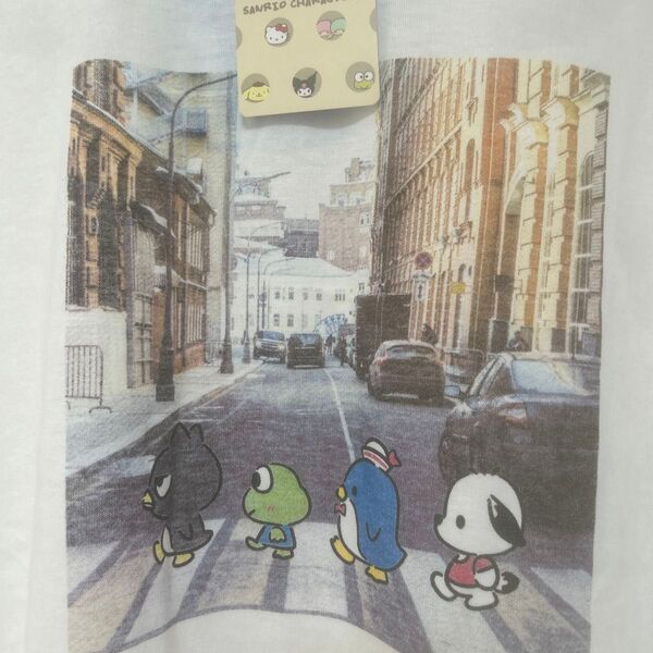 新品レディース3Lサイズ【ハピダンブイ】半袖Tシャツサンリオキャラクター大賞おめでとう