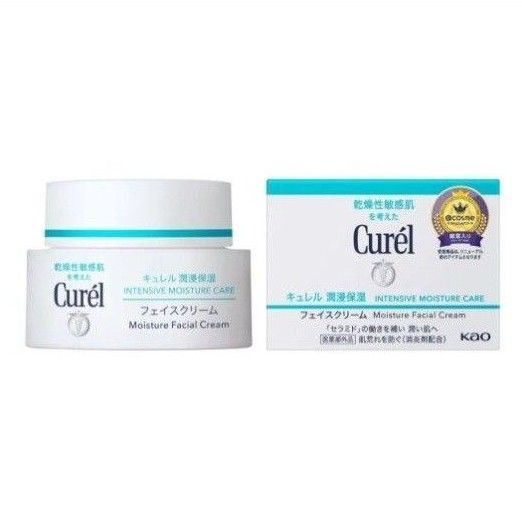 KAO 花王 Curel ●キュレル 潤浸保湿フェイスクリーム 40g(医薬部外品)