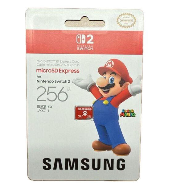 新品 即日発送 Samsung microSD Express Card 256GB Nintendo Switch 2
