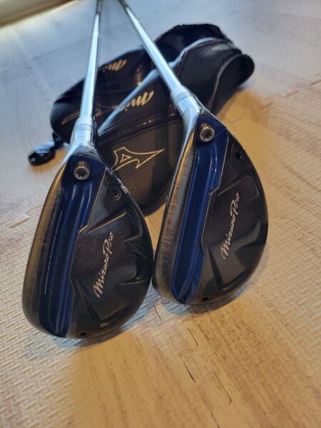 Mizuno pro□3U 4U□TENSEI Orsnge 80HY flex S□2本□ユーティリティ□19 22