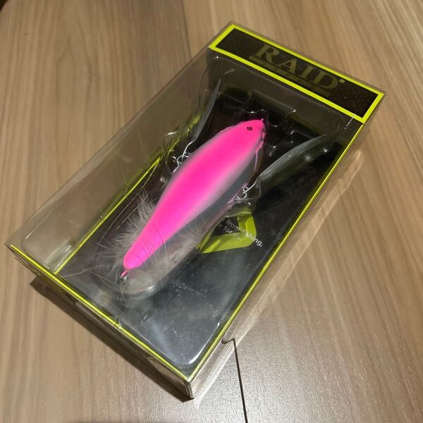 新品 レイドジャパン デカダッジ ビッグベイト クローラーベイト ピンクトリック