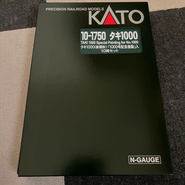 ◆◆ KATO 10-1750 特別企画品 タキ1000 (後期形) 「1000号記念塗装」入 10両セット ◆◆