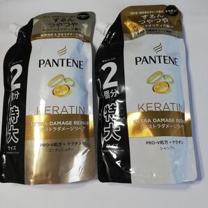 パンテーンエクストラダメージケア 特大サイズ シャンプーとトリートメントセット