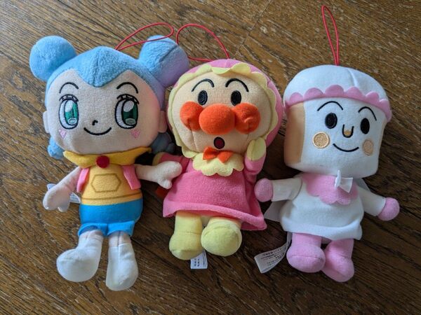 USED アンパンマン 3点セット ロボリィ 赤ちゃんアンパンマン しょくぱんまん