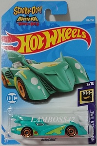 2019 #128 ホットウィール Batmobile バットモービル Hot Wheels Scooby-Doo Batman バットマン DC HW Screen Time