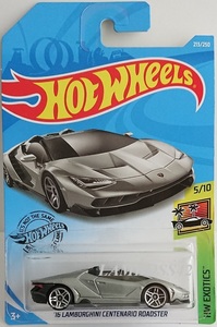 2019 #213 ホットウィール '16 Lamborghini Centenario Roadster ランボルギーニ チェンテナリオ ロードスター Hot Wheels HW Exotics