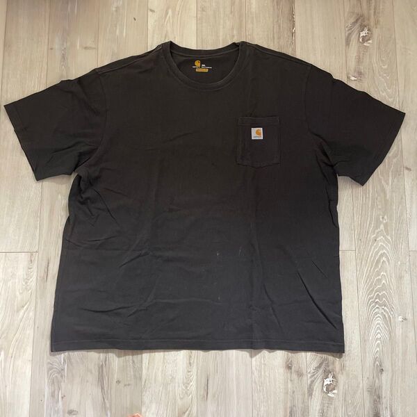 Carhartt ブラック Tシャツ 3XL オリジナルフィット