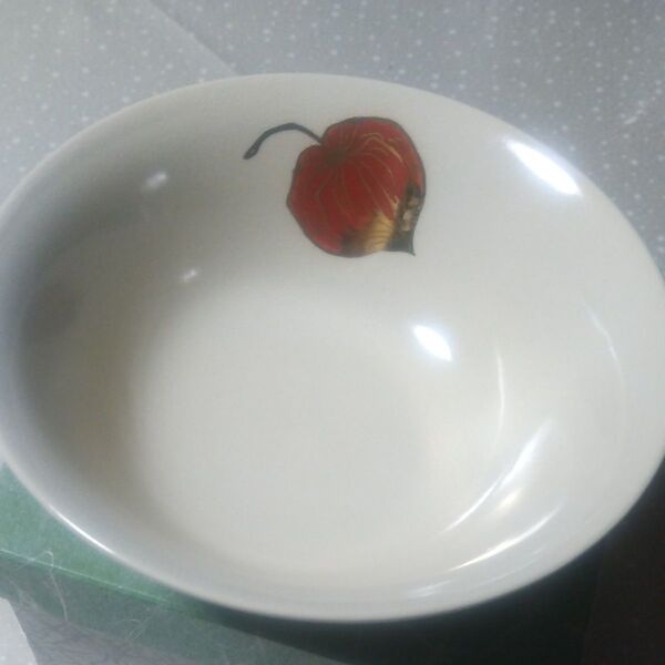 夏抹茶茶碗 鬼灯