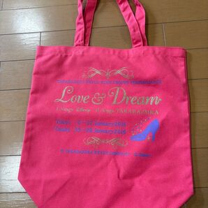 宝塚歌劇団 2016年 星組公演 LOVE&DREAM トートバッグ ピンク