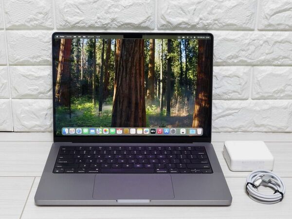 M1Max MacBookPro 14インチ メモリ64GB SSD512GB USキーボード スペースグレイ