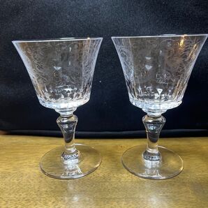 Baccarat グラス 2個