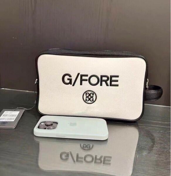 25新作ジーフォア ゴルフ G/FORE カートバック ラウンドバック ホワイト