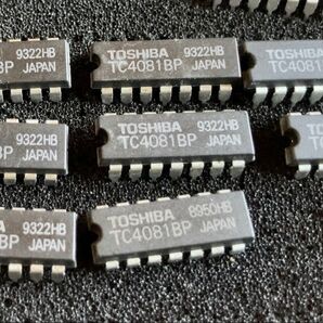 東芝 Quad 2 Input AND Gate TC4081BP 8 個