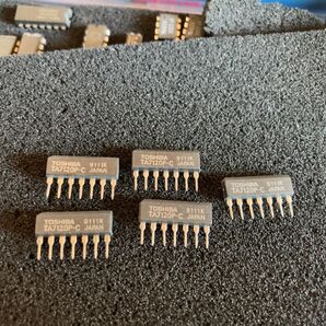 東芝 IC 汎用オーディオプリアンプ TA7120P 5個セット