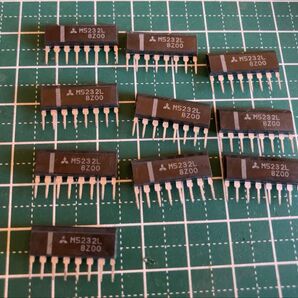 三菱 VOLTAGE DETECTOR/ON-OFF ALARM CIRCUIT M5232L 10個セット