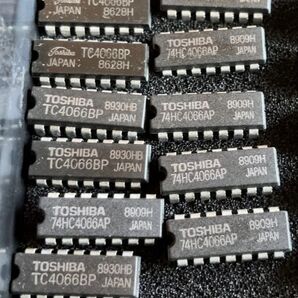 東芝 Quad Bilateral Switch TC4066BP 12個