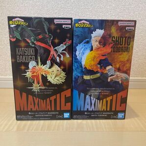 僕のヒーローアカデミア フィギュア 爆豪勝己 轟焦凍 MAXIMATIC 2点セット