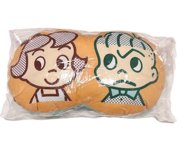 オサムグッズ ハラダオサム ミスド ピーナッツ型クッション