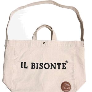 イルビゾンテ 2WAYバッグ ショルダーバッグ IL BISONTE キャンバストートバッグ