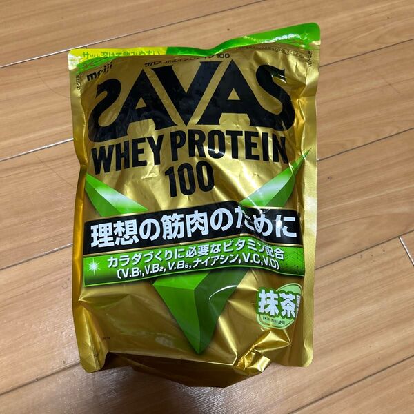 SAVAS ザバス ホエイプロテイン100 抹茶風味 980g 未使用 未開封