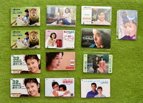 W【即購入 不可・1枚の価格・複数枚値引き】『未使用』 テレカ テレホンカード コレクション 映画 広告 宣伝 沢口靖子