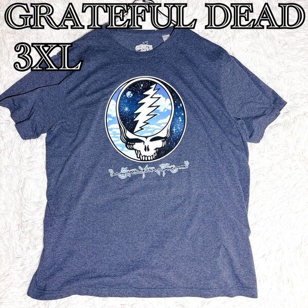 【希少 GRATEFUL DEAD】スカイスペース Tシャツ 3XLバンドT 古着