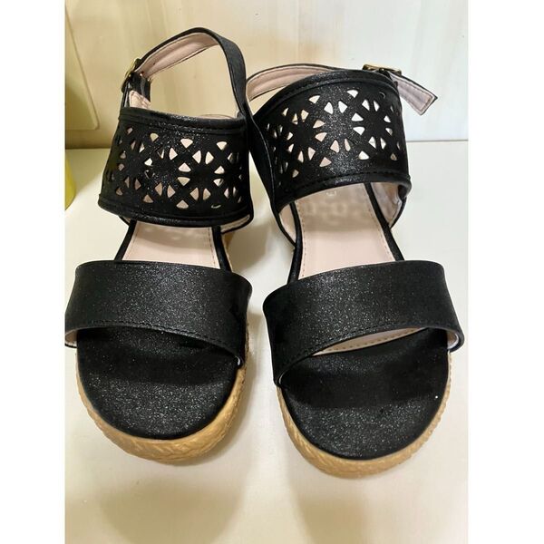 バックストラップ厚底サンダル M 23cm
