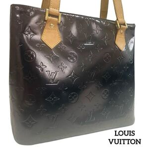 美品 LOUIS VUITTON ヒューストン ヴェルニ トートバッグ CA0030