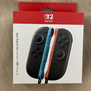 新品未使用 任天堂Joy-Con 2 (L) ライトブルー/(R) ライトレッド ロゴデザインステッカー 同梱