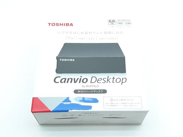 TOSHIBA HD-TDA6U3-B 外付けハードディスク