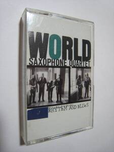 [ cassette tape ] WORLD SAXOPHONE QUARTET / RHYTHM AND BLUES US version world *sakiso phone *karutetoDAVID MURRAY