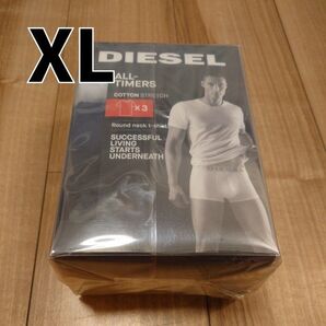《XL》DIESEL ディーゼル メンズ アンダーシャツ 半袖 3P