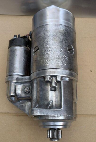 昭和 空冷VW 当時物ドイツ製 BOSCH スターターモーター 12V 0.8PS