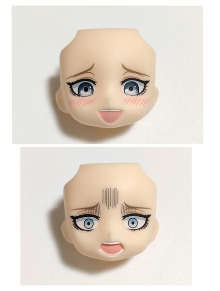 ねんどろいど 1385 進撃の巨人 アニ・レオンハート 顔パーツ2点セット「狂気顔、恍惚顔」